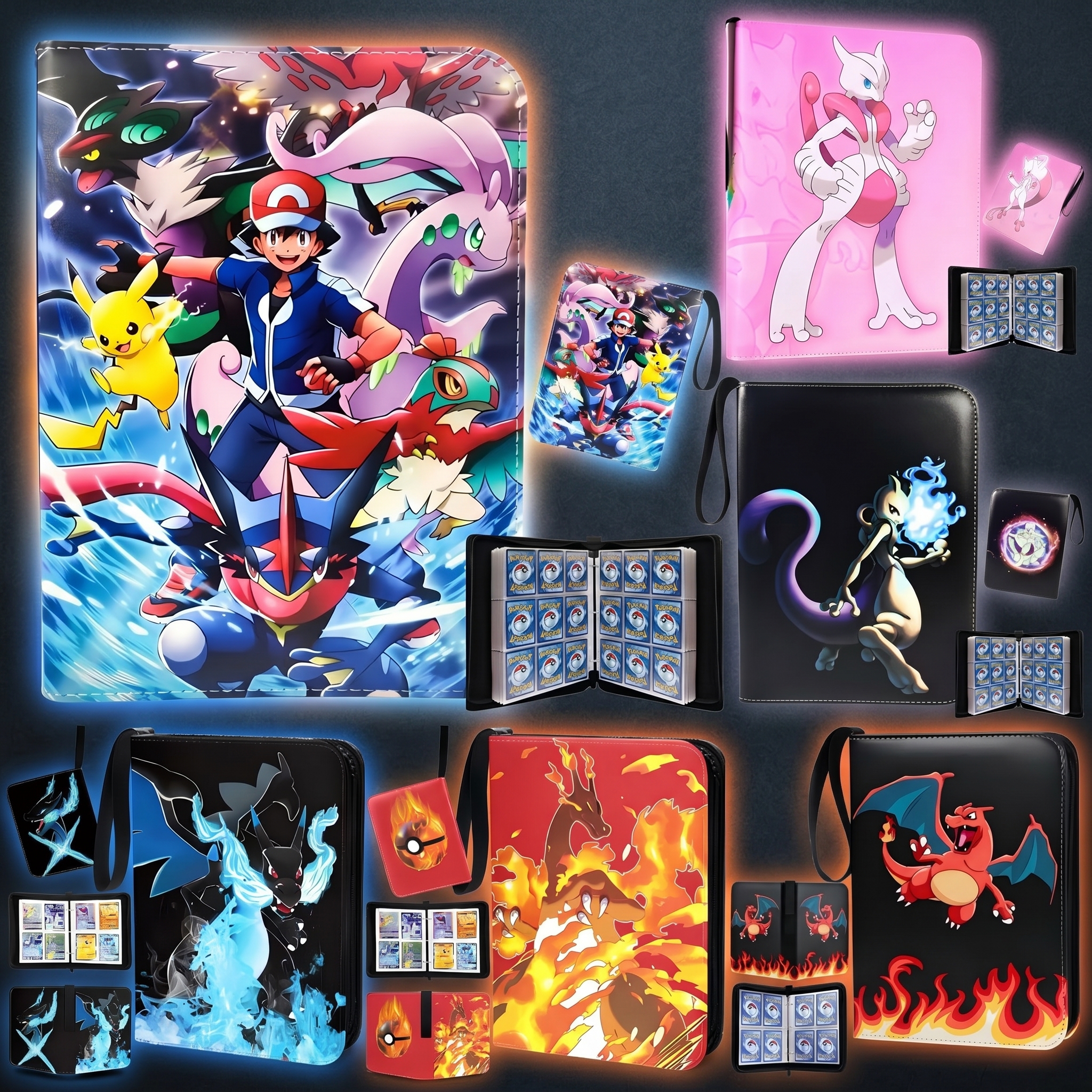 Trading Card Binder - Bandai Pokemon Trading Card Binder Album