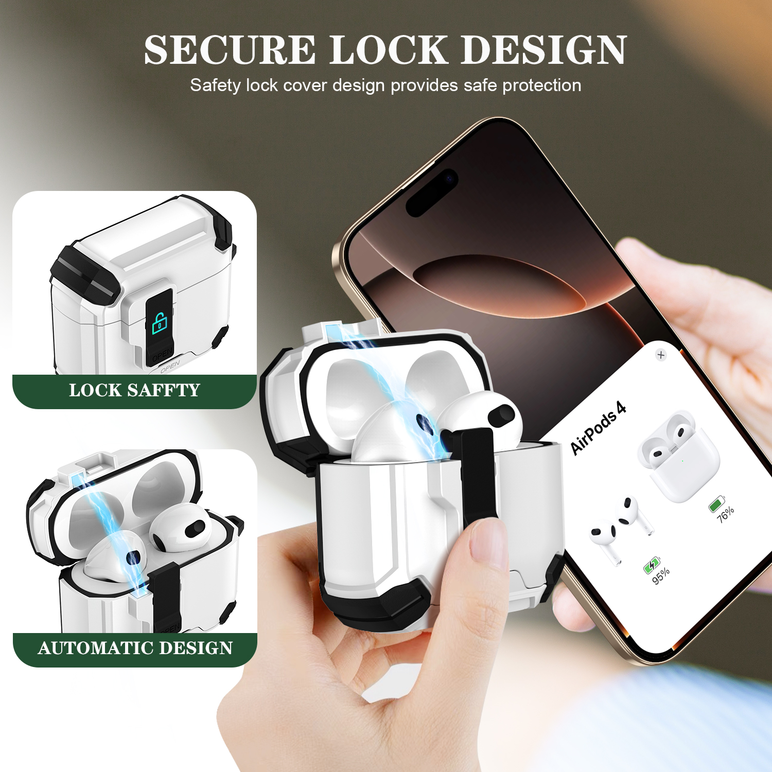 Auto Pop-Up AirPods Case Magne - Pop Display Shelf review and price