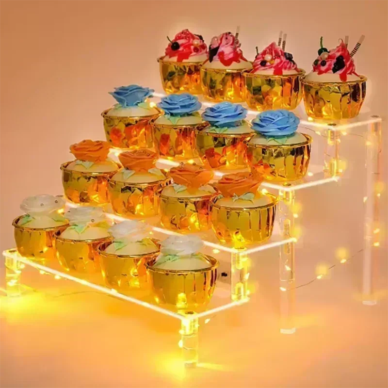 1-4 Tier Acrylic Display Stand - Pop Display Shelf review and price
