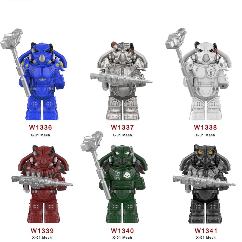 New BoS Game T60 Power Armor A - Lego Minifigure Holder review and price