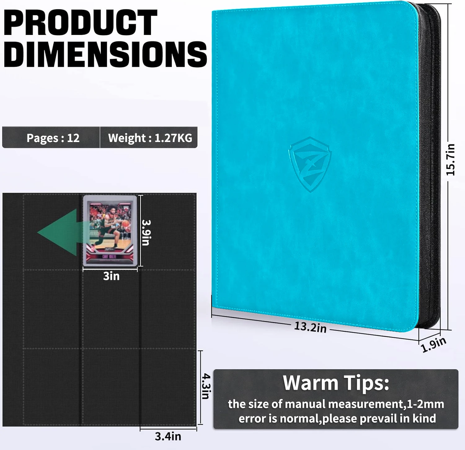 Card Binder, 9-Pocket Trading  - Trading Card Binder review and price