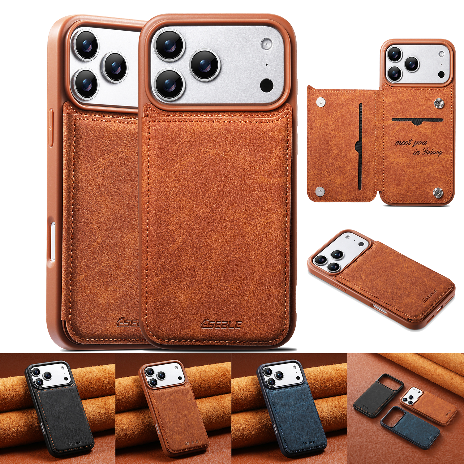 Luxury Retro Flip Card Leather - Card Top Loader review and price