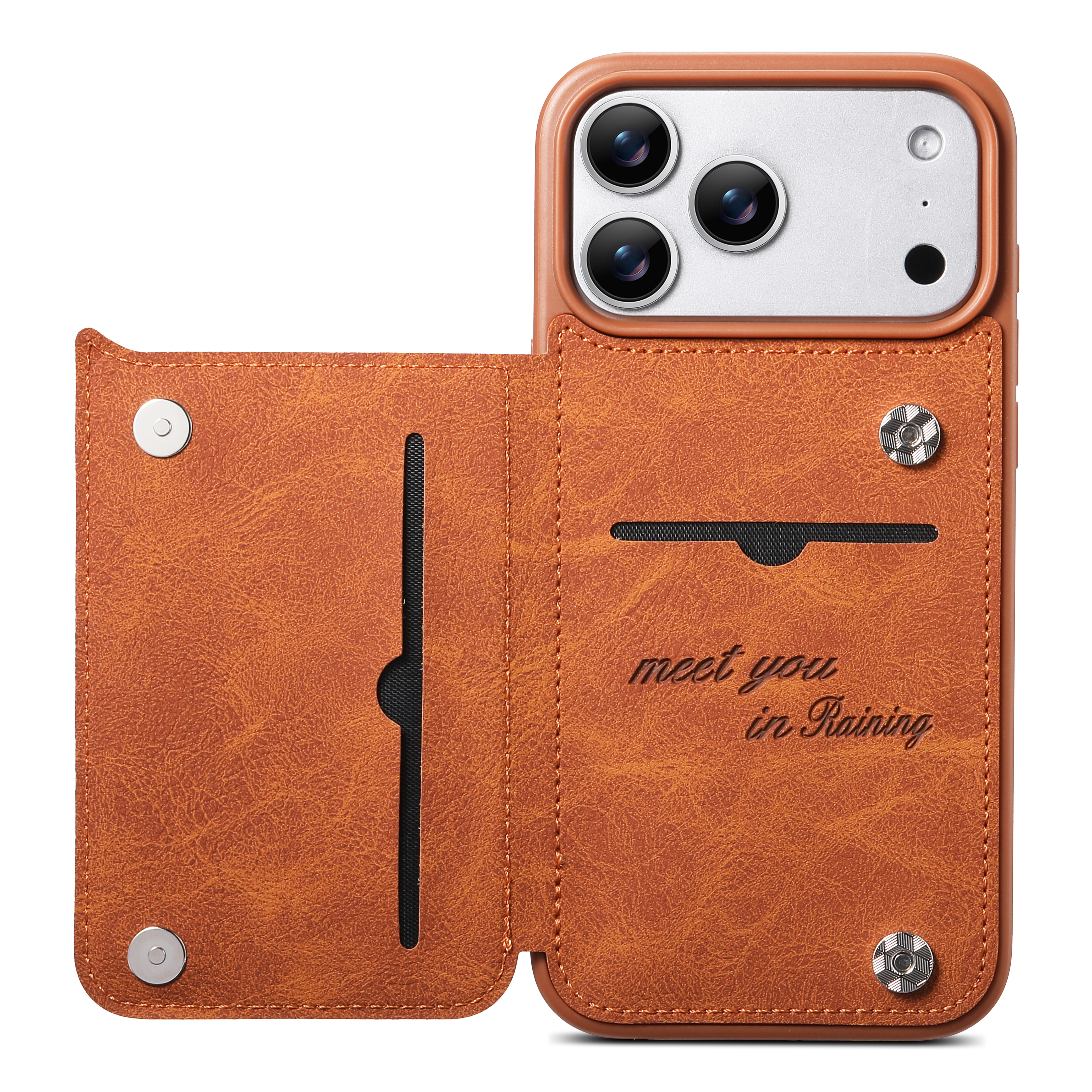 Luxury Retro Flip Card Leather - Card Top Loader review and price