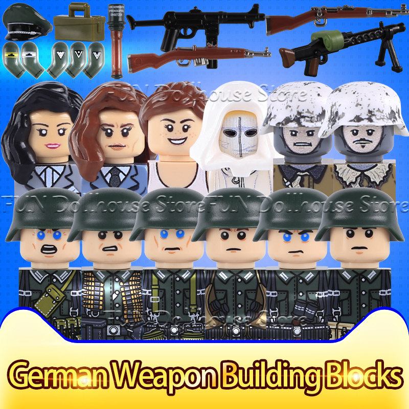 Winter Snow German Sniper Sold - Lego Minifigure Holder review and price