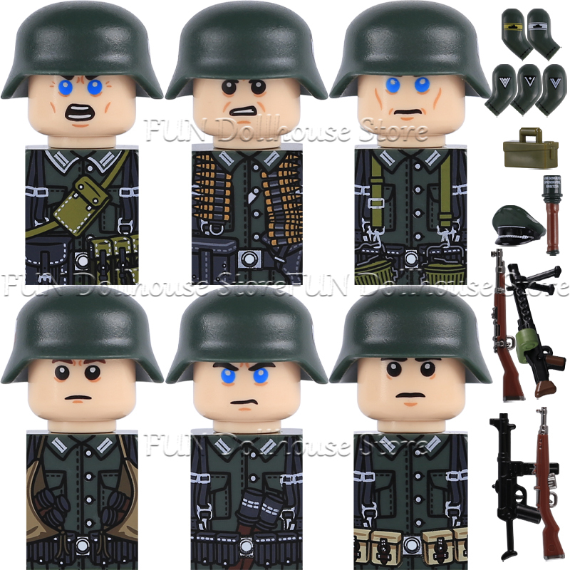 Winter Snow German Sniper Sold - Lego Minifigure Holder review and price