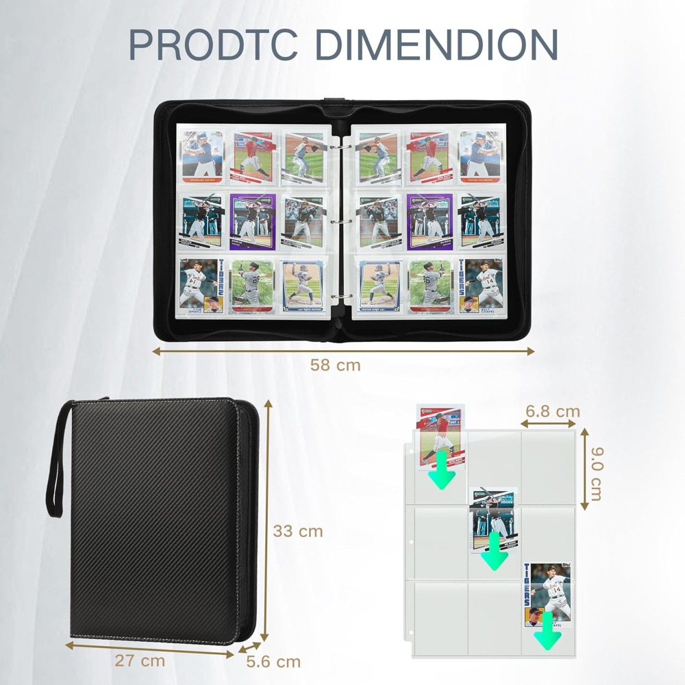 Premium 720 Double Sided Pocke - Trading Card Binder review and price