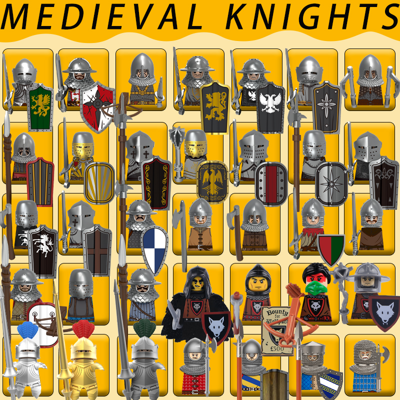 Medieval Knight Series Buildin - Lego Minifigure Holder review and price