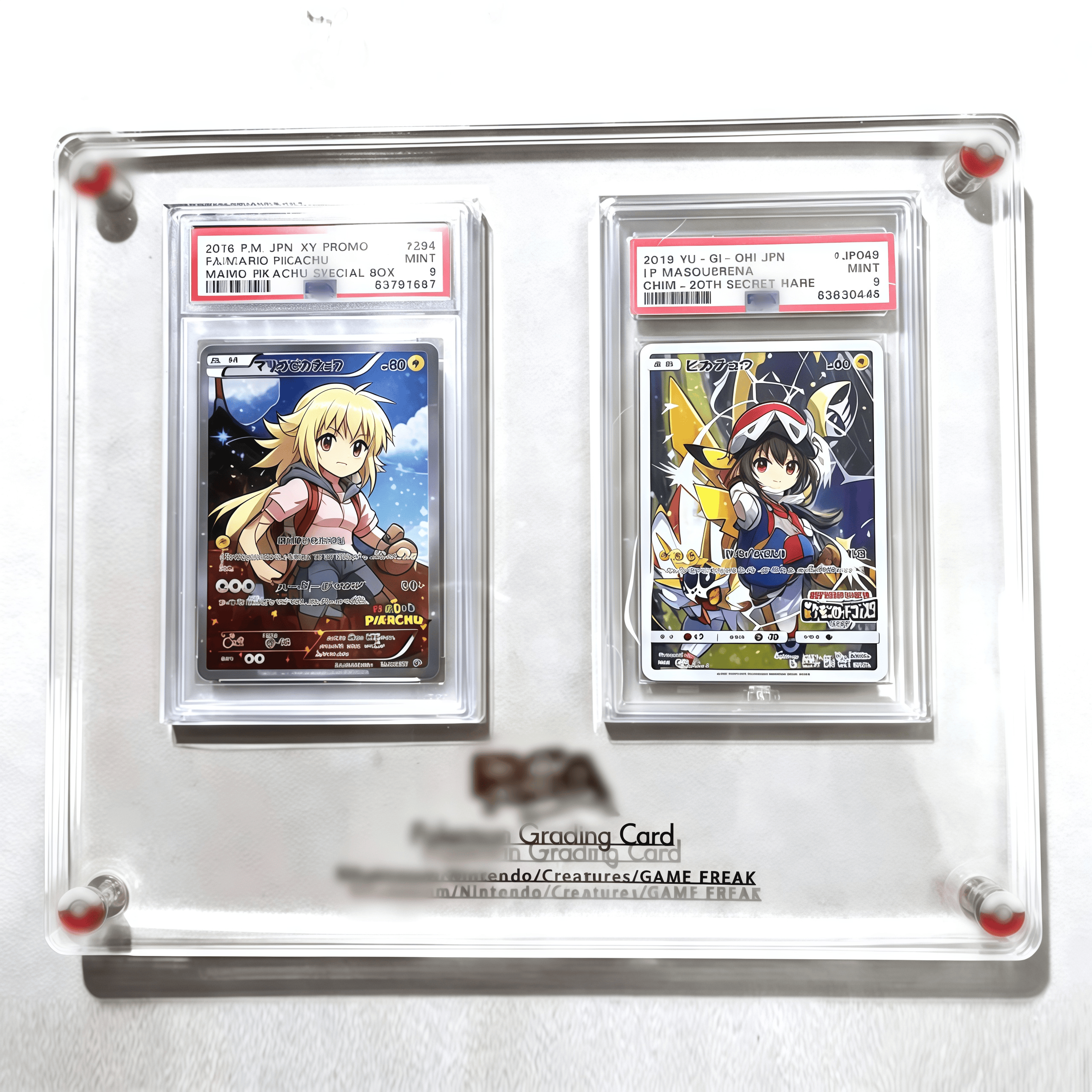 PTCG Pokemon Yu-Gi-Oh Rating G - Graded Card Display review and price