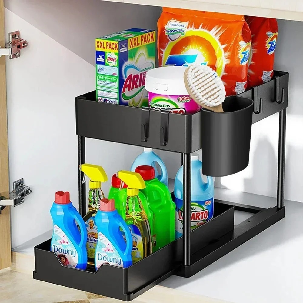 2-Tier Pull Out Under Sink Org - Pop Display Shelf review and price