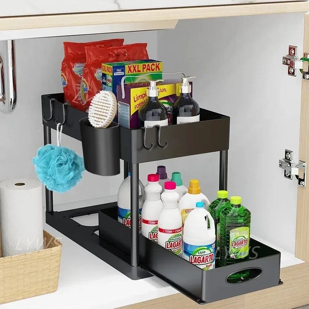 2-Tier Pull Out Under Sink Org - Pop Display Shelf review and price
