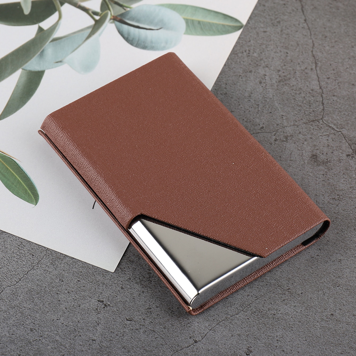 Business Card Holder Luxury Wa - Card Top Loader review and price