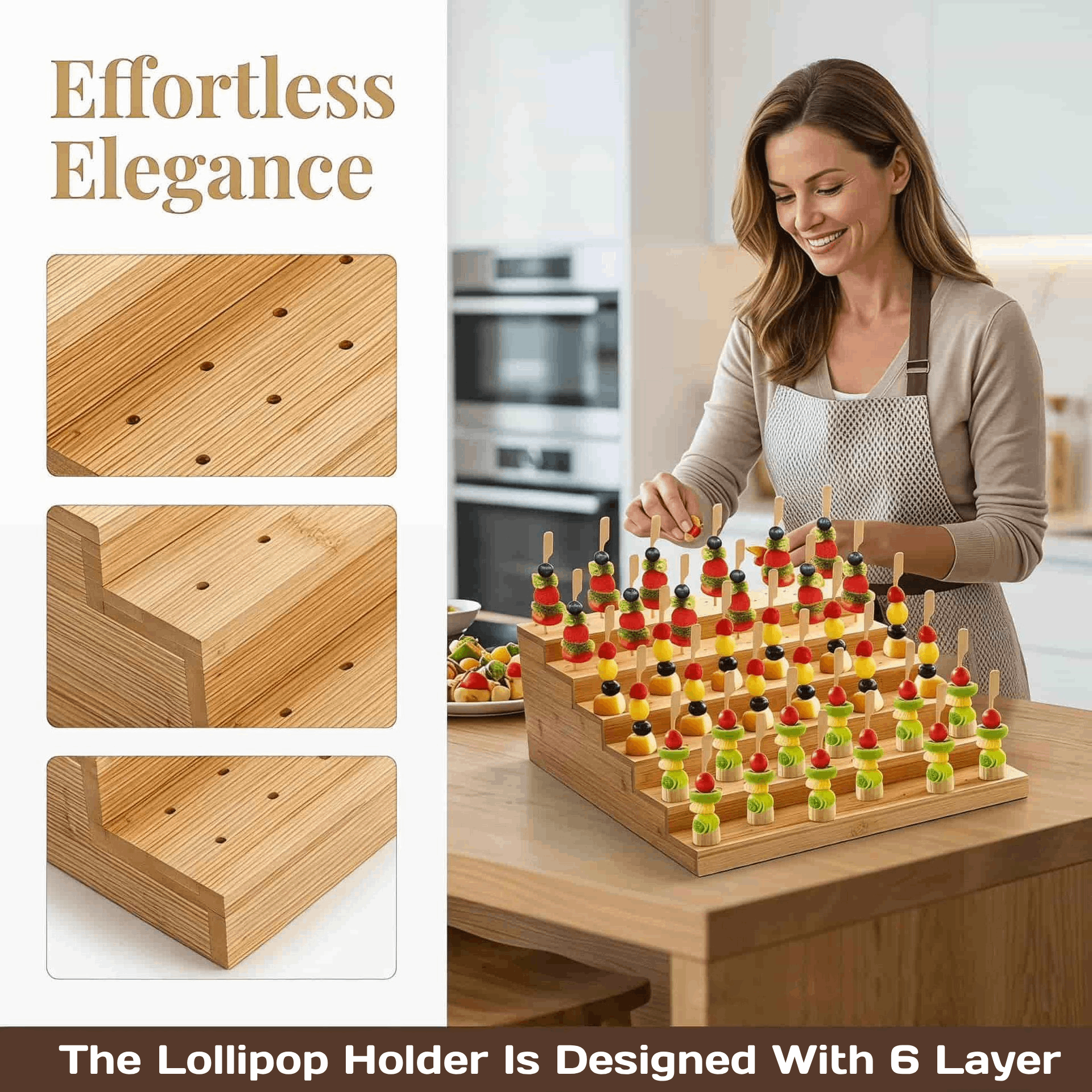 Wood Lollipop Holder Display R - Display Risers Set review and price