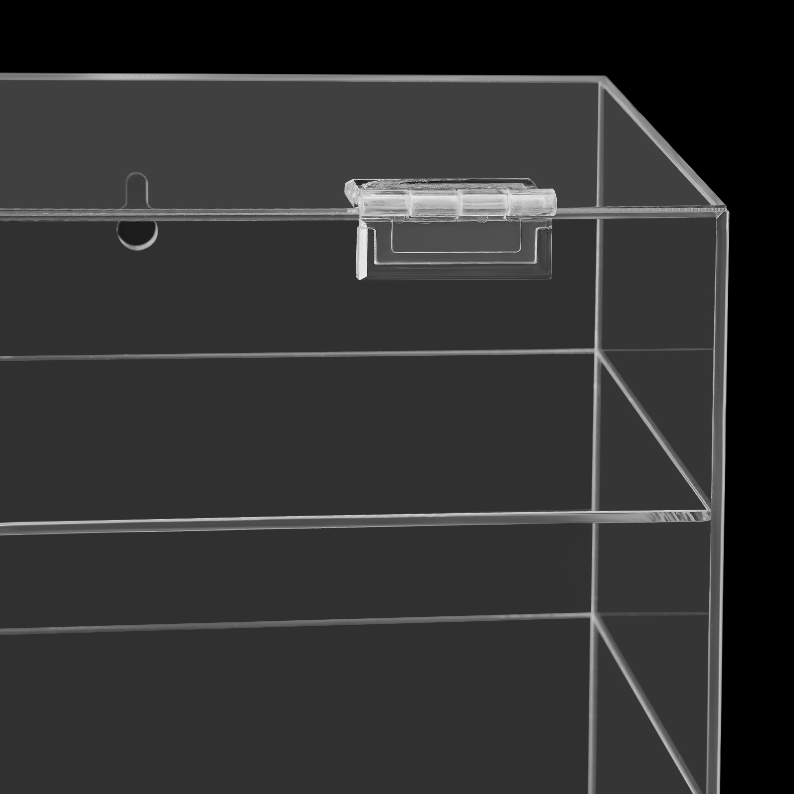 4 Tiers Wall Mounted Toy Displ - Display Case Acrylic review and price