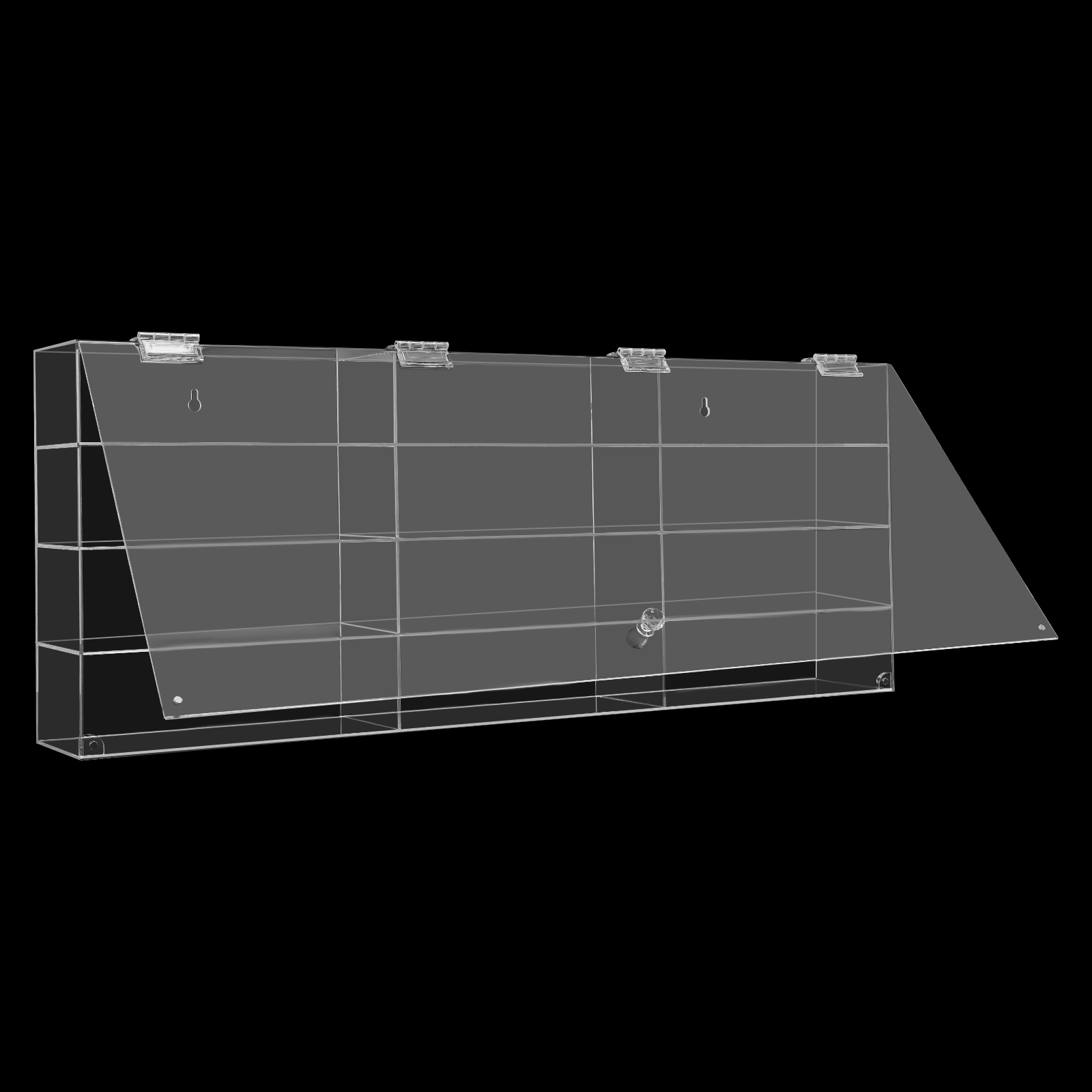 4 Tiers Wall Mounted Toy Displ - Display Case Acrylic review and price