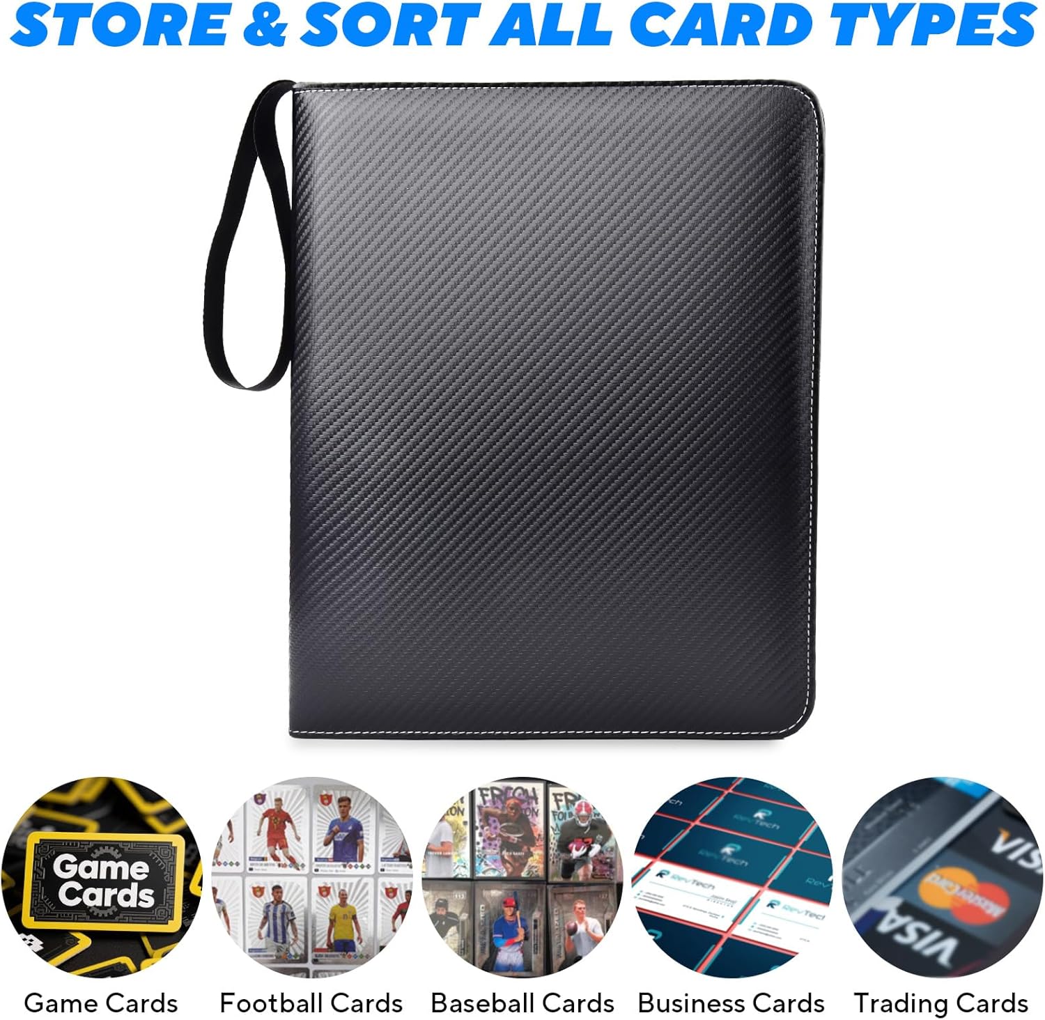 Portable 9-Pocket Trading Card - Trading Card Binder review and price