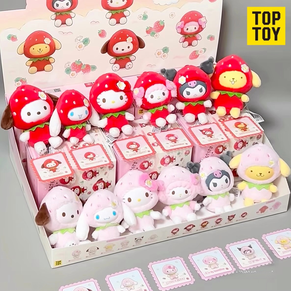Authentic Toptoy Sanrio Strawb - Vinyl Figure Blank review and price