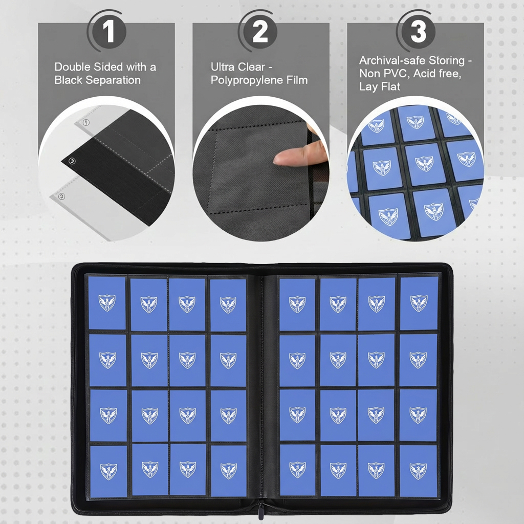 Collectible Card Storage Album - Trading Card Binder review and price