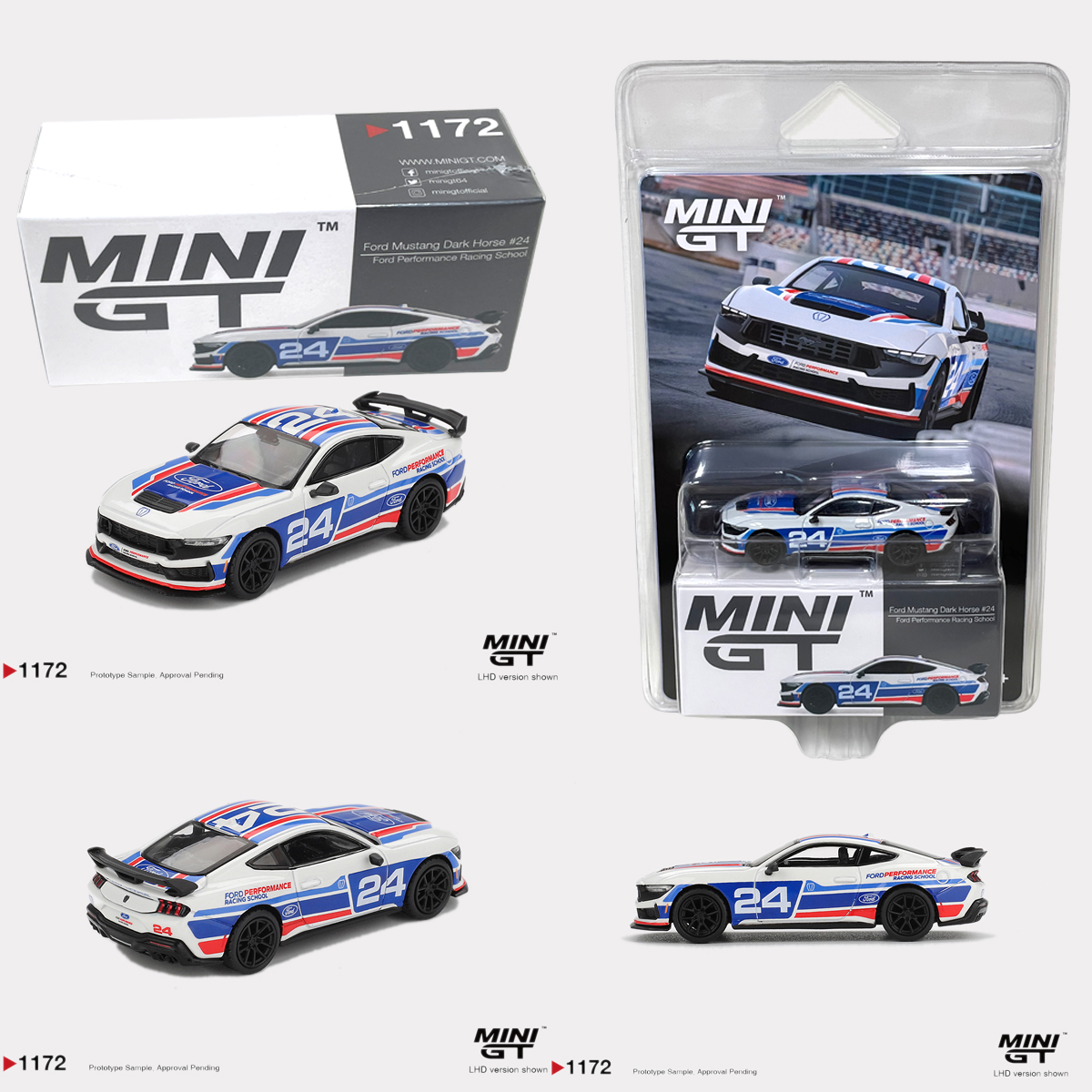 Ford Mustang MGT01172 in Stock - Die Cast Car 1 64 review and price