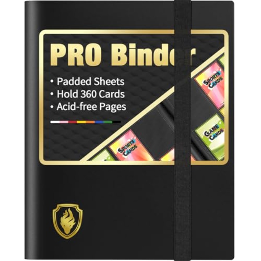 Heavy Duty Card Binder, 9 Pock - Trading Card Binder review and price