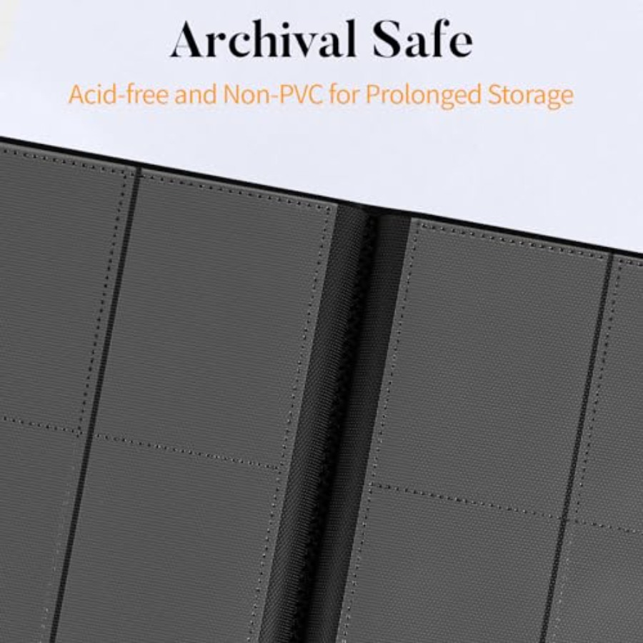 Heavy Duty Card Binder, 9 Pock - Trading Card Binder review and price