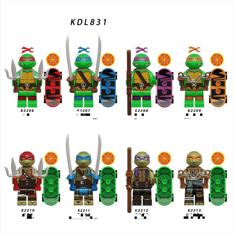 KDL831 cartoon series Teenage  - Building Block Mini review and price