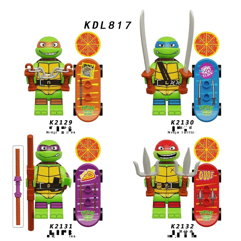 KDL831 cartoon series Teenage  - Building Block Mini review and price