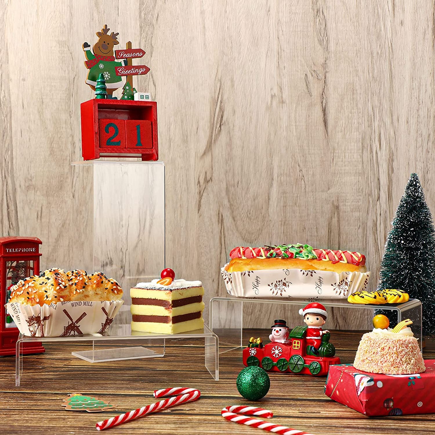 Clear Rectangular Acrylic Disp - Pop Display Shelf review and price
