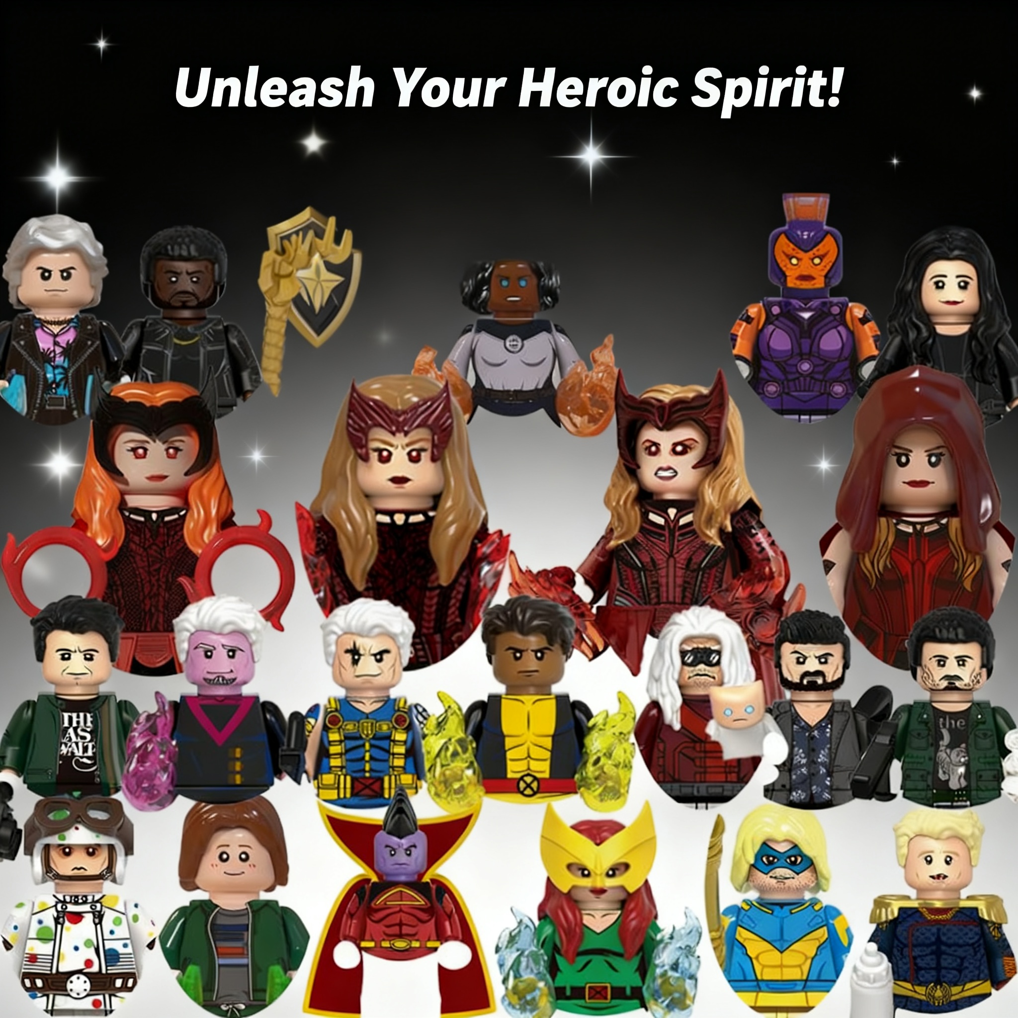 New Wanda Mini Action Figures  - Building Block Mini review and price